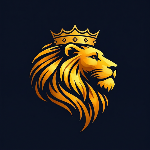 Yeshua Hamashiach lion logo